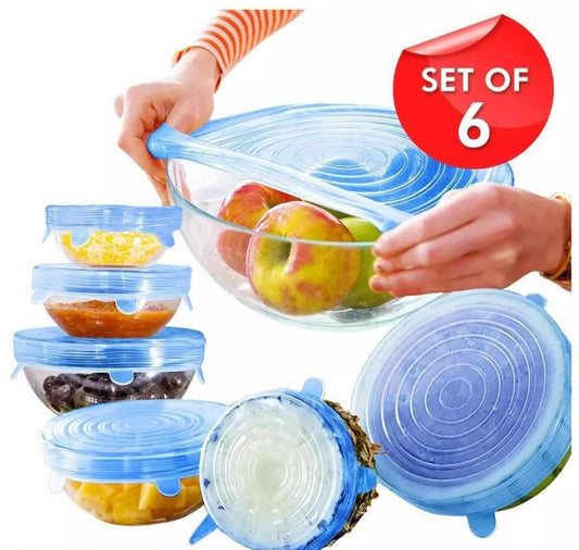 Kitchen Reusable Silicone Stretch Seal Lid